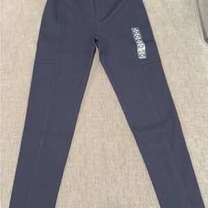 Ralph Lauren Dark Blue Girls Leggings medium 8-10